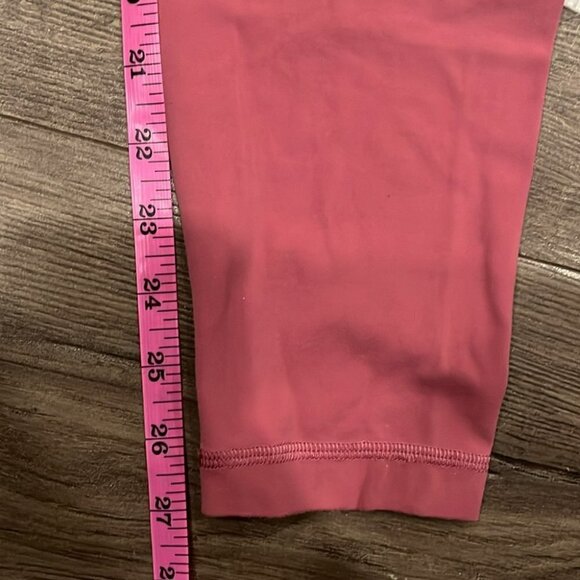 [Sz8L27”]Lululemon  Blush Pink Align Wrap Waist Tights - Picture 4 of 7